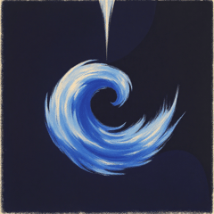 Pale and Shimmering Blue cover art